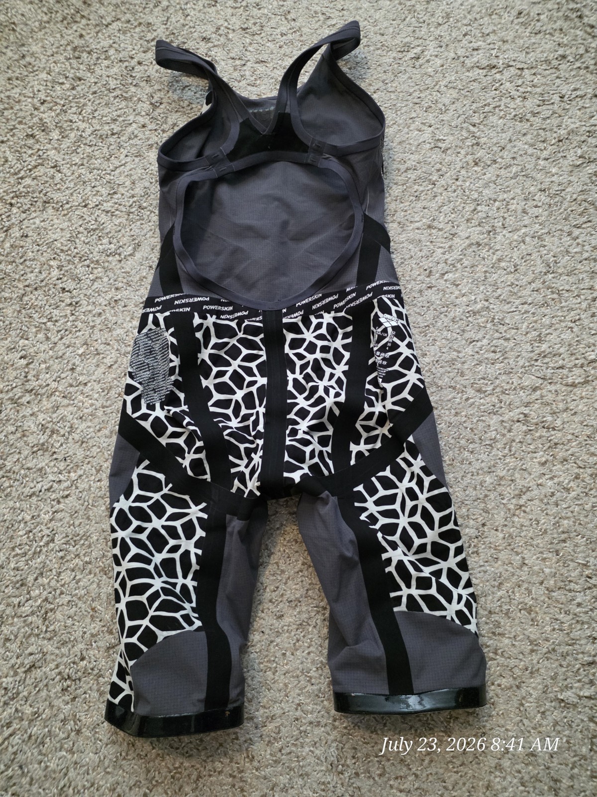Arena Powerskin Women’s Competitive Kneeskin Swimsuit Size 26 Open Back