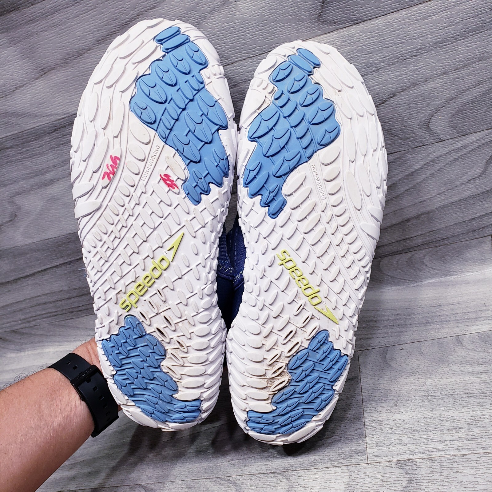Speedo Women’s Sz 10 Offshore Amphibious Pull-On Water Shoes Blue