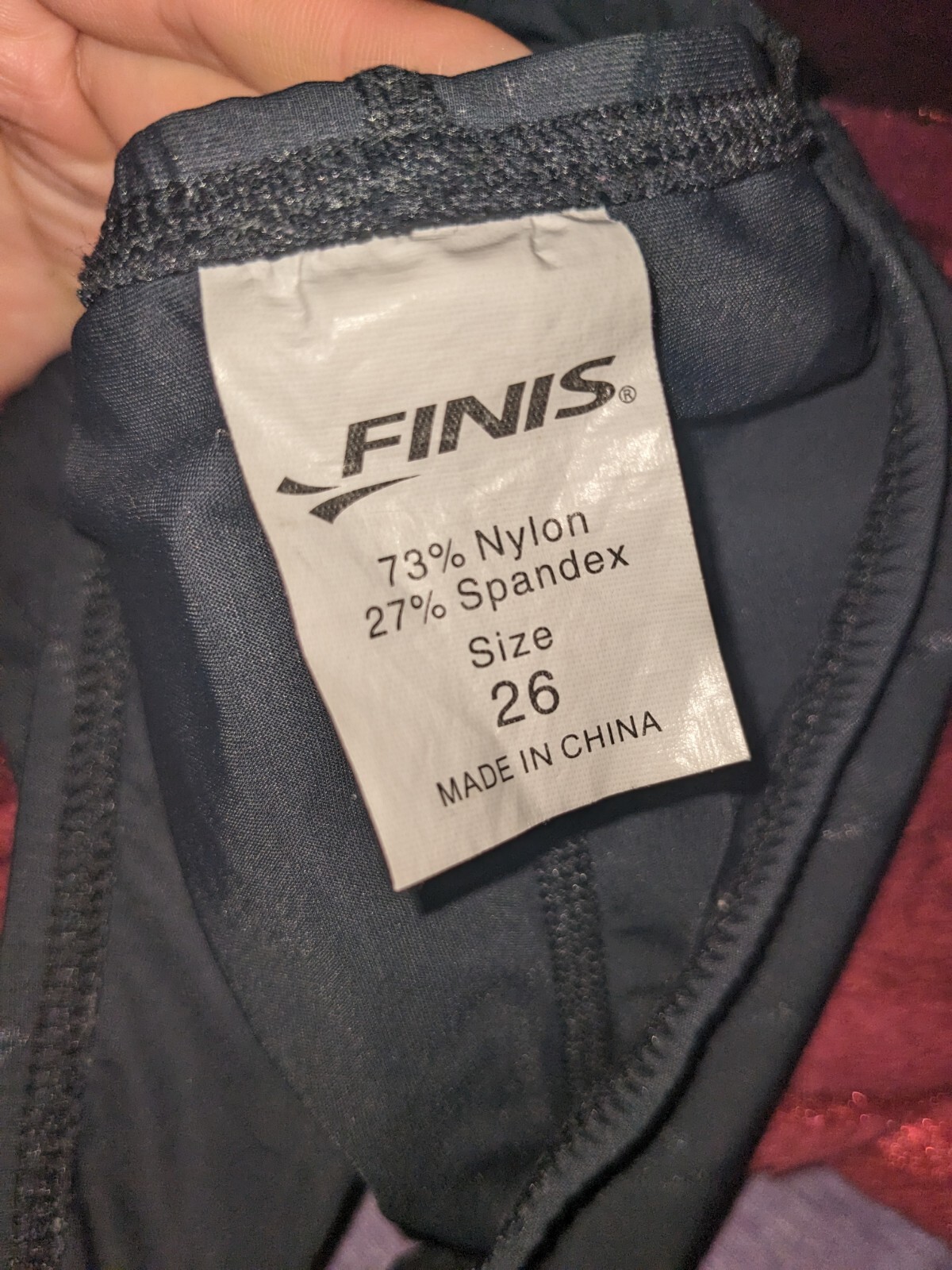 Finis Hydrospeed Bladeback Women’s Race Suit Size 26 Black