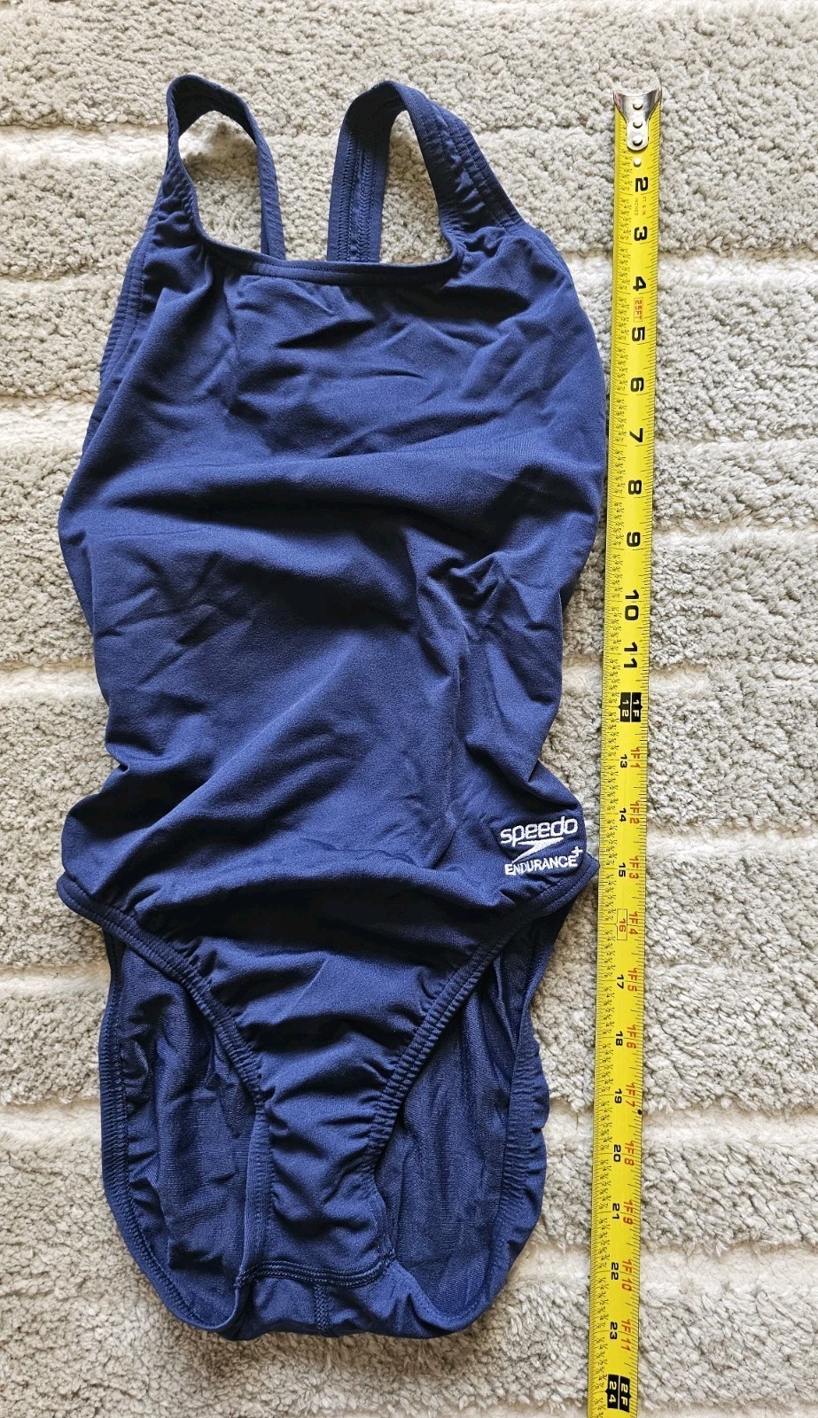 SPEEDO Solid Navy Super Pro Endurance+ One Piece Swimsuit Women’s Size 30 NWT