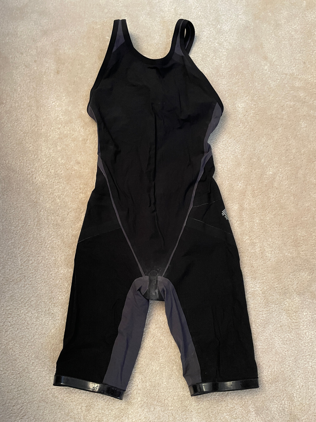 Arena Women’s Powerskin CarbonFlex Kneeskin Techsuit Black Size26 Open Back Good