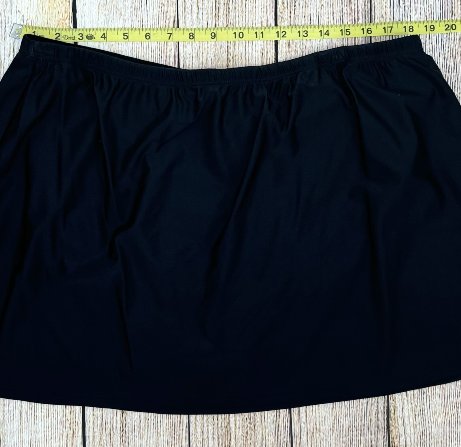 Croft & Barrow Swim Skirt Size 22W High Rise Skirtini Swim Bottom Woman’s Black