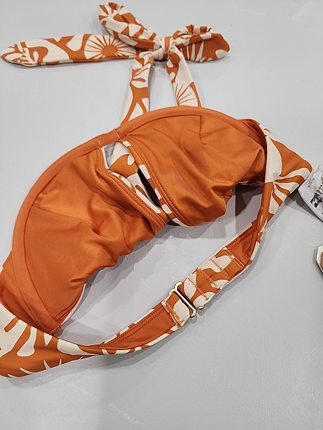 Billabong island Time Halter Bikini Top Reese U NNE0 SMALL S/8