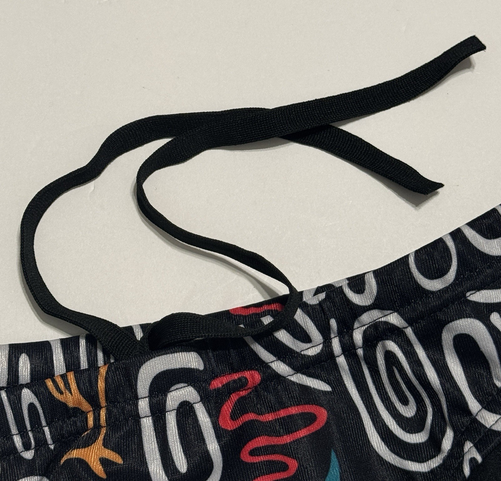 Speedo Women’s Print Cheeky Hipster Bottom Black Eco Endurance Size Medium