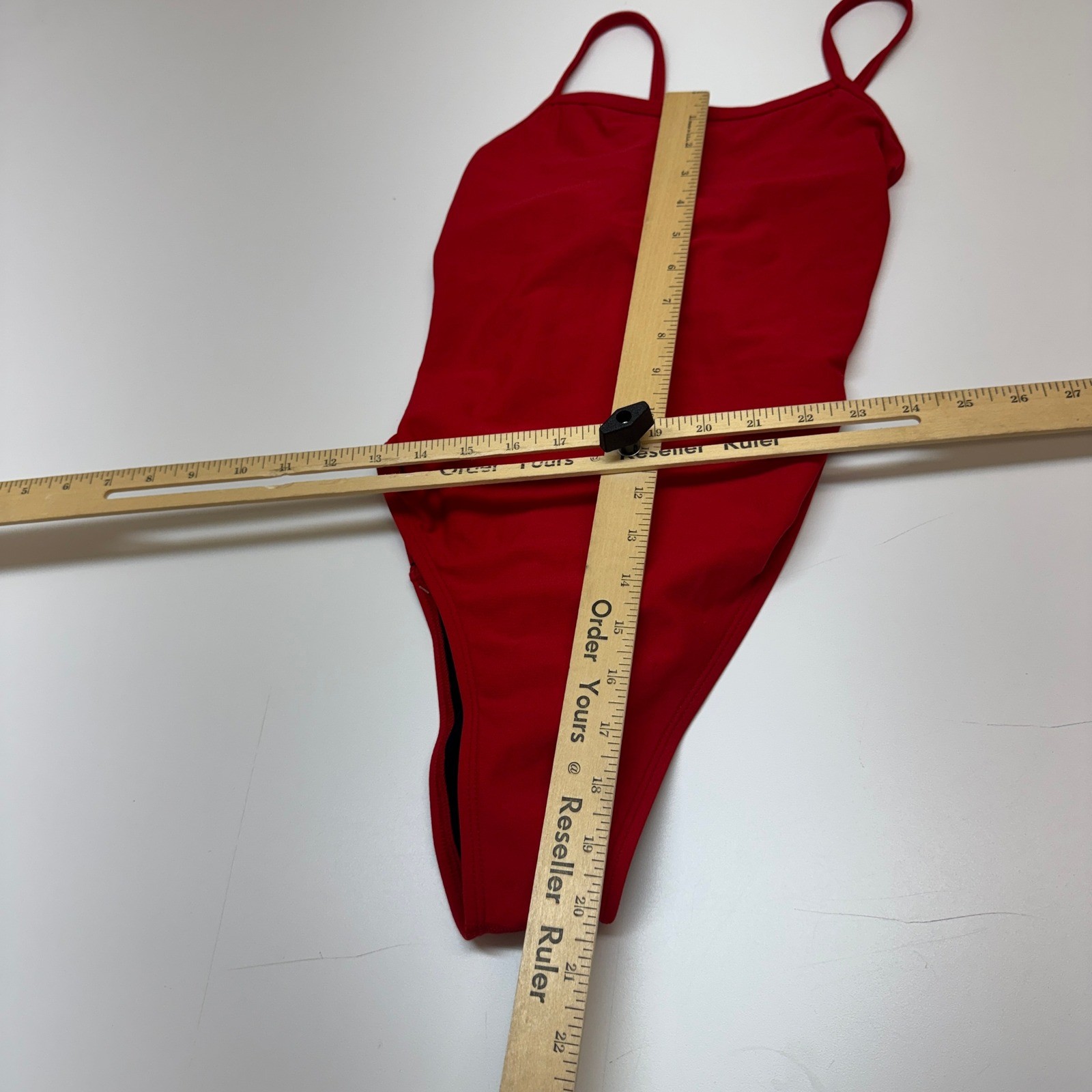 Jolyn Swimsuit Womens 34 Red Soren 2 One Piece Athletic Swim Training