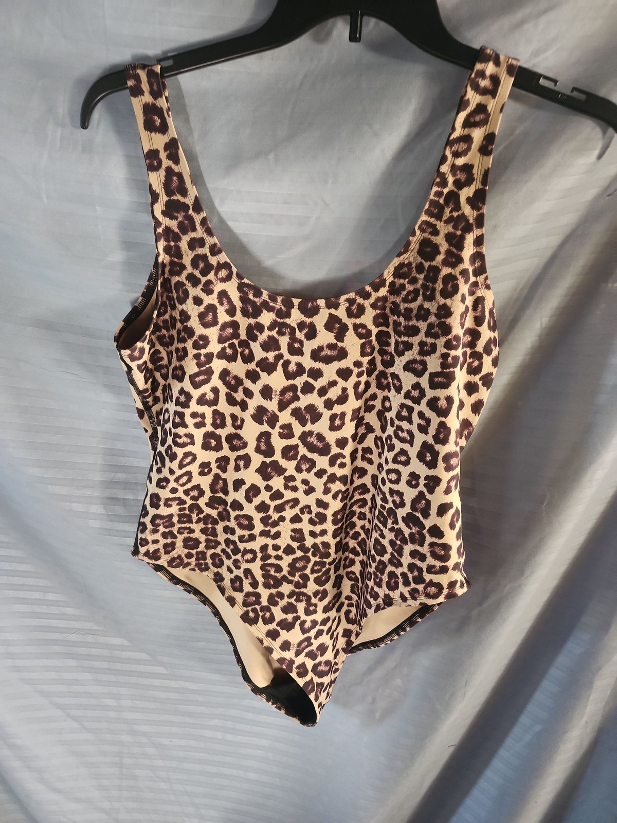 Good American Size 5 Leopard Print Swimsuit
