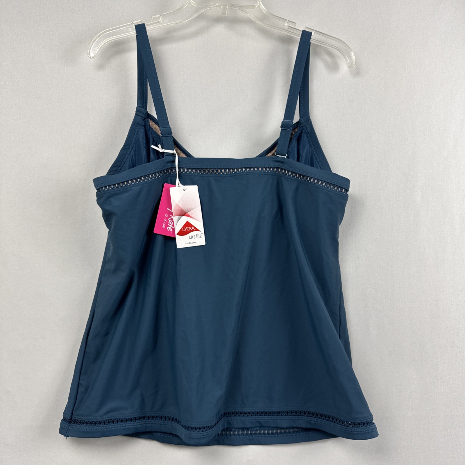 Curvy Kate Tankini Swim Top CS020407DTE First Class Womens Sz 38G Dark Teal New