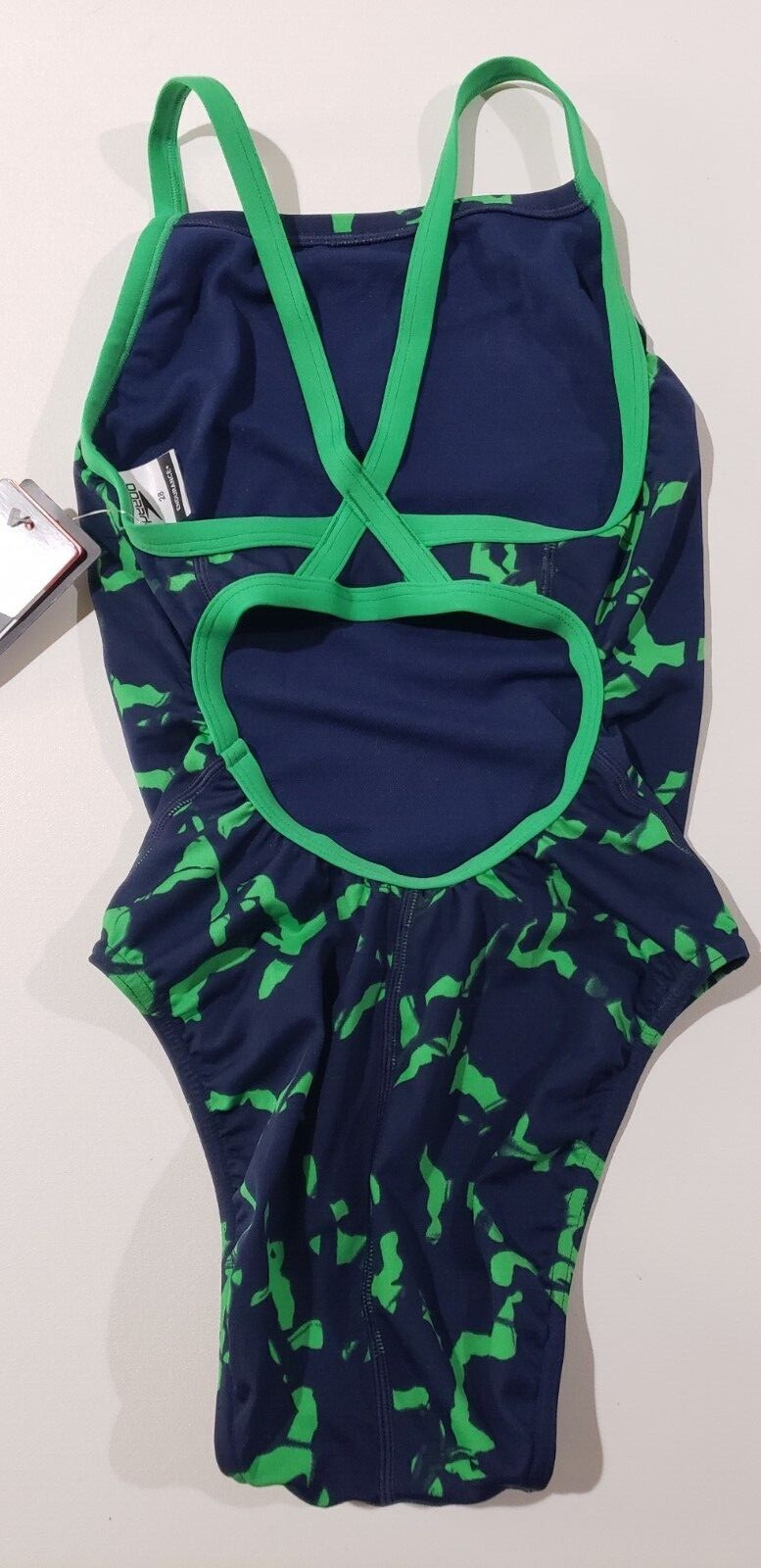 Speedo Endurance+ Flyback One Piece Competition Swimsuit Wrack It Up Size 28