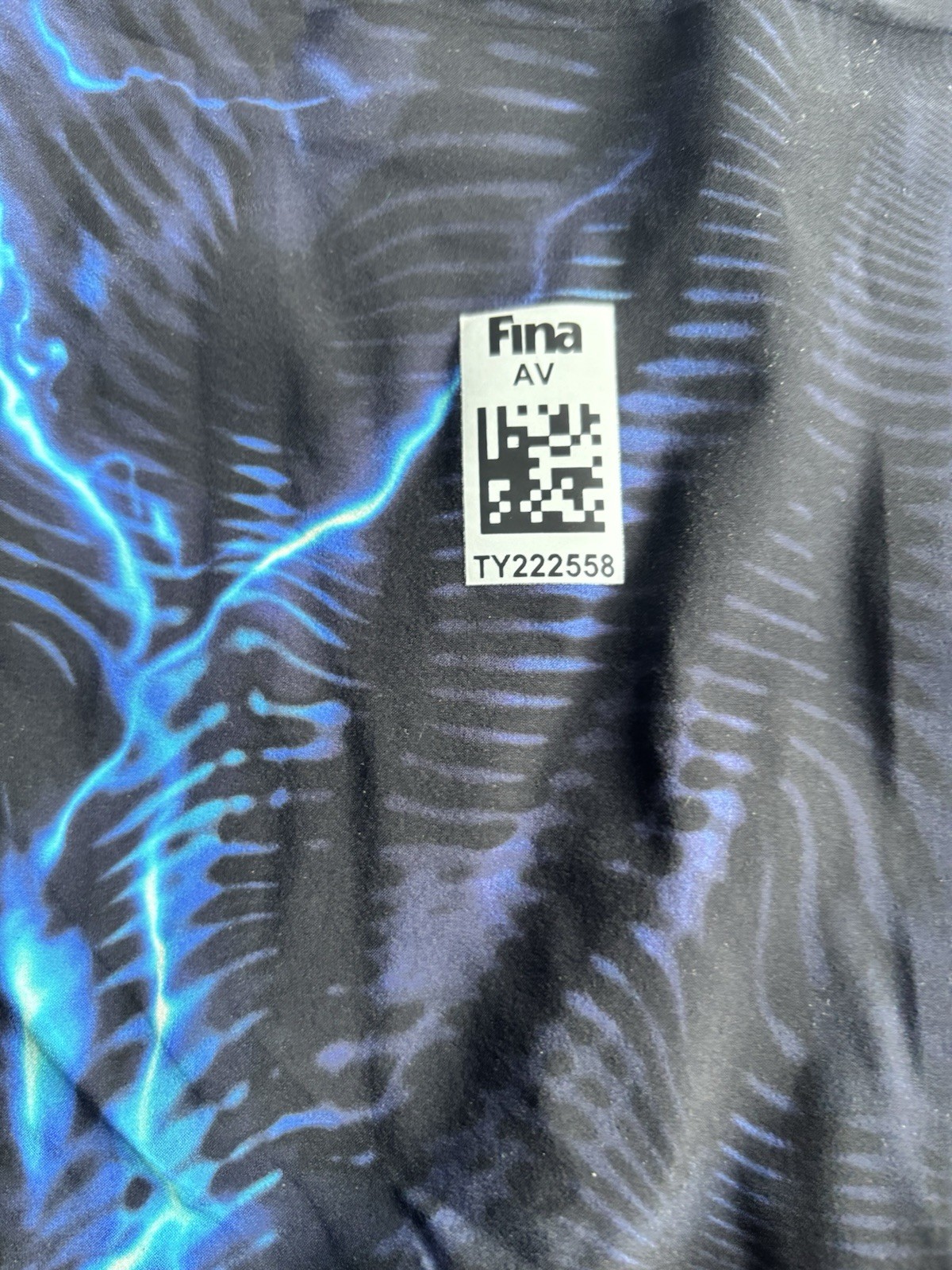 TYR Venzo Phantom Oblivion Closed Back Blue Womens Sz 23