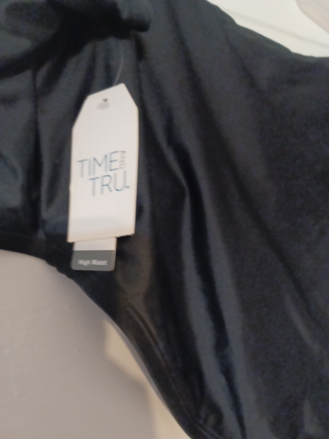 Women’s Swimsuit Bottoms Black 3X (24-26) PLUS BRIEFS NEW TIME AND TRU