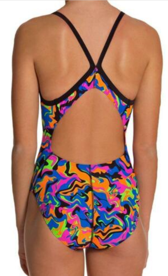 Size 28 Dolfin WINNERS “NITRO” V2 Chlorine Resistant Swimsuit w/tags Girls $46
