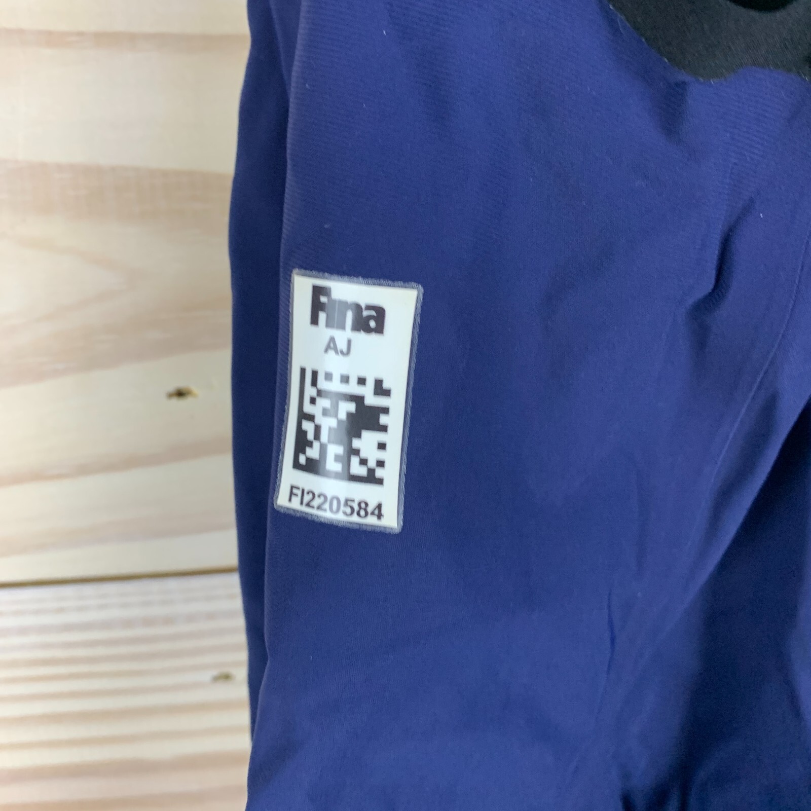 FINIS Competive Fina AJ Open Back Technical Racing Swim Suit Blue 20