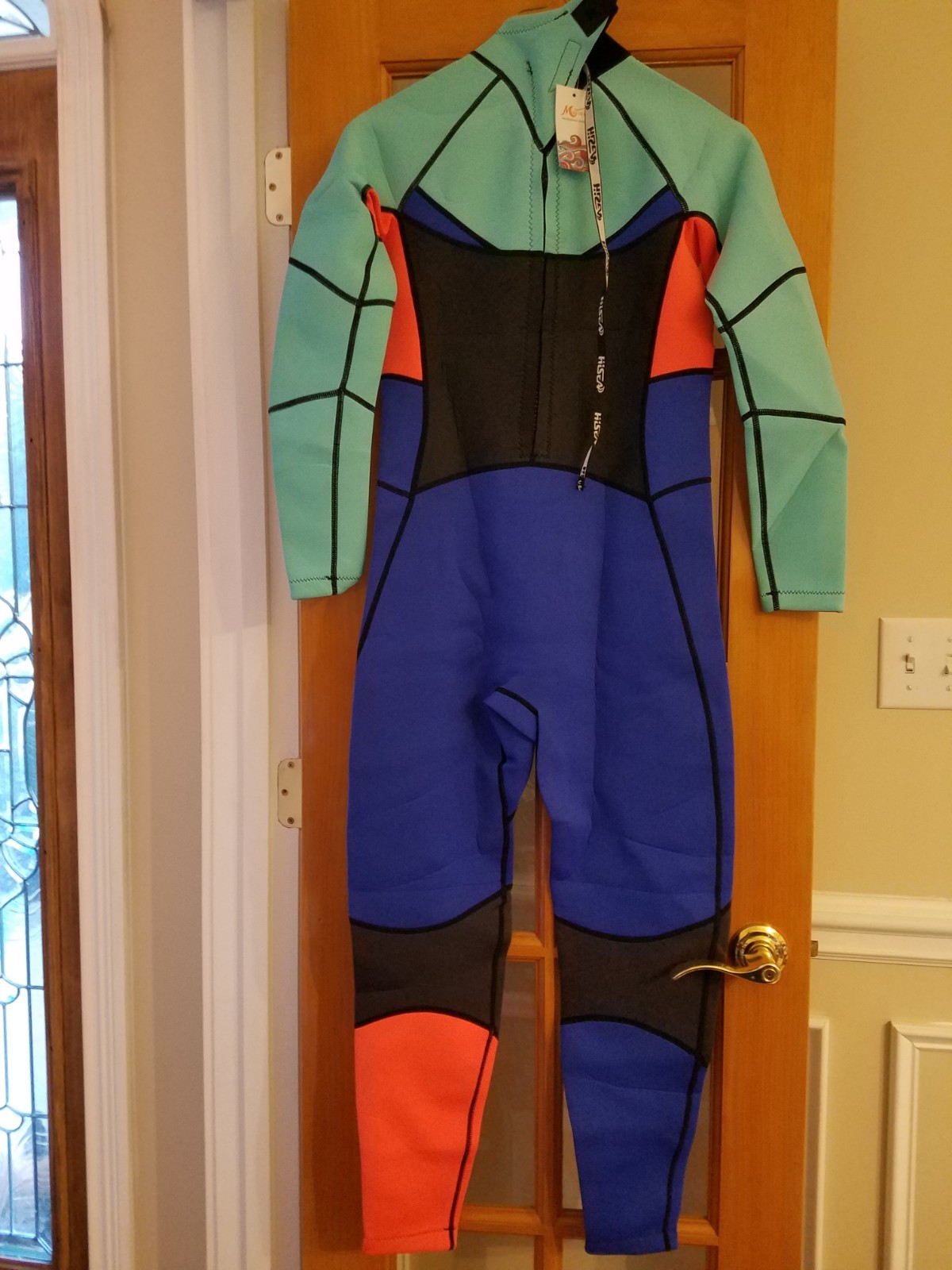  MICOSUZA Women’s Full Body One Piece Surf Swim Snorkel Suit XL NWT