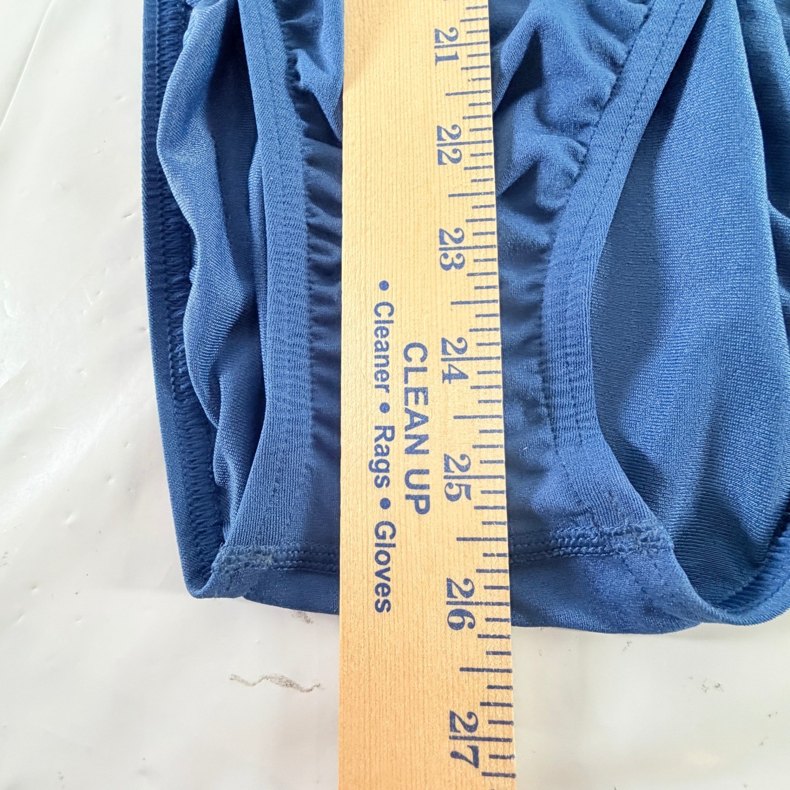 Speedo Endurance+ One Piece Athletic Swimsuit Navy Blue Size 6/32 NWT