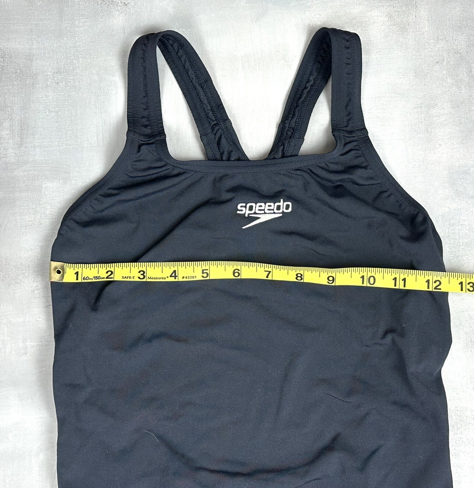 Speedo Women’s UK12/34 Navy ECO Endurance+ Swimsuit Swimming 0179