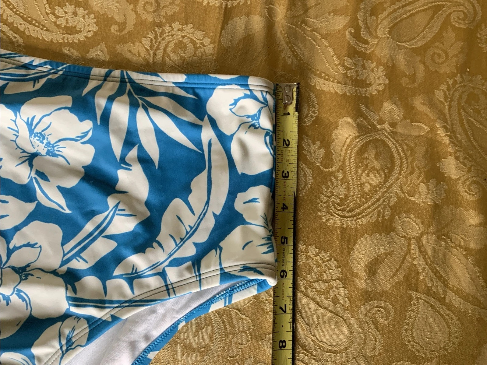WOMENS SHADE & SHORE HIGH WAIST SWIM BOTTOMS Size Floral