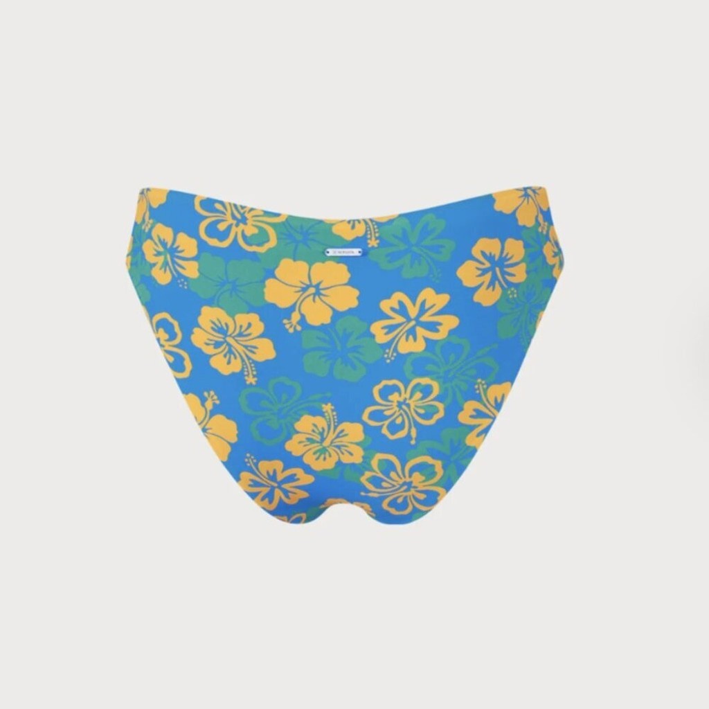 BERLOOK Floral Mid-Rise Bikini Bottom ONLY 66