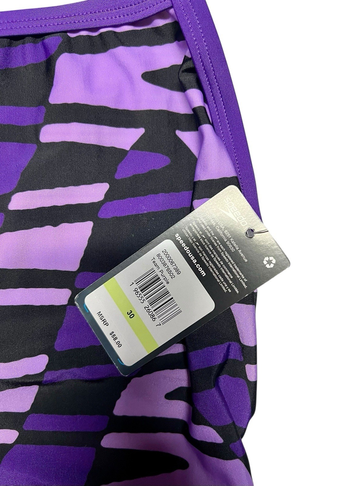 New With Tags Speedo Pro LT Competition Racing Swimsuit Womens 30 In Box