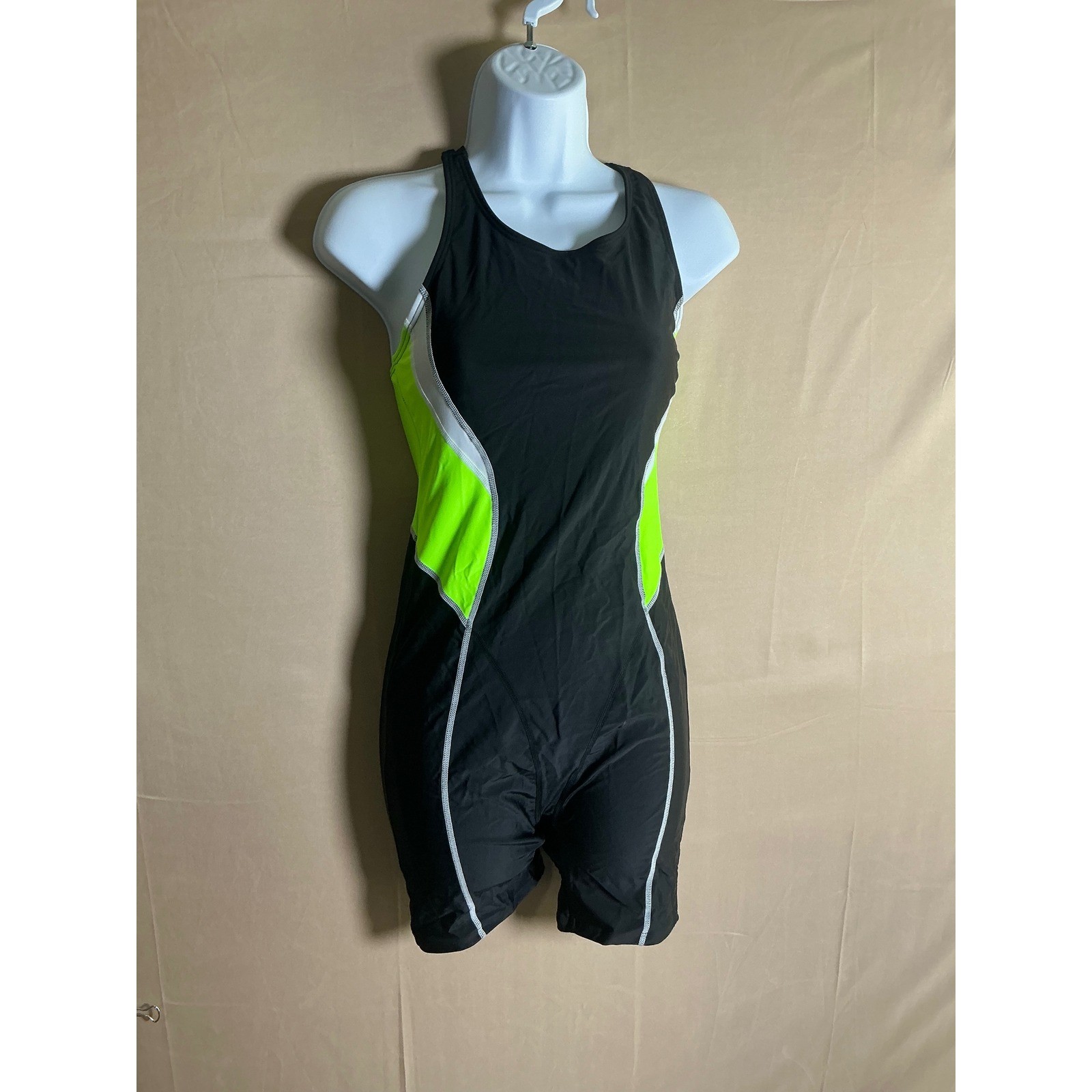 Beautyin Girls One Piece Boyleg Swimsuit 16 Neon Green Athletic Training Swim