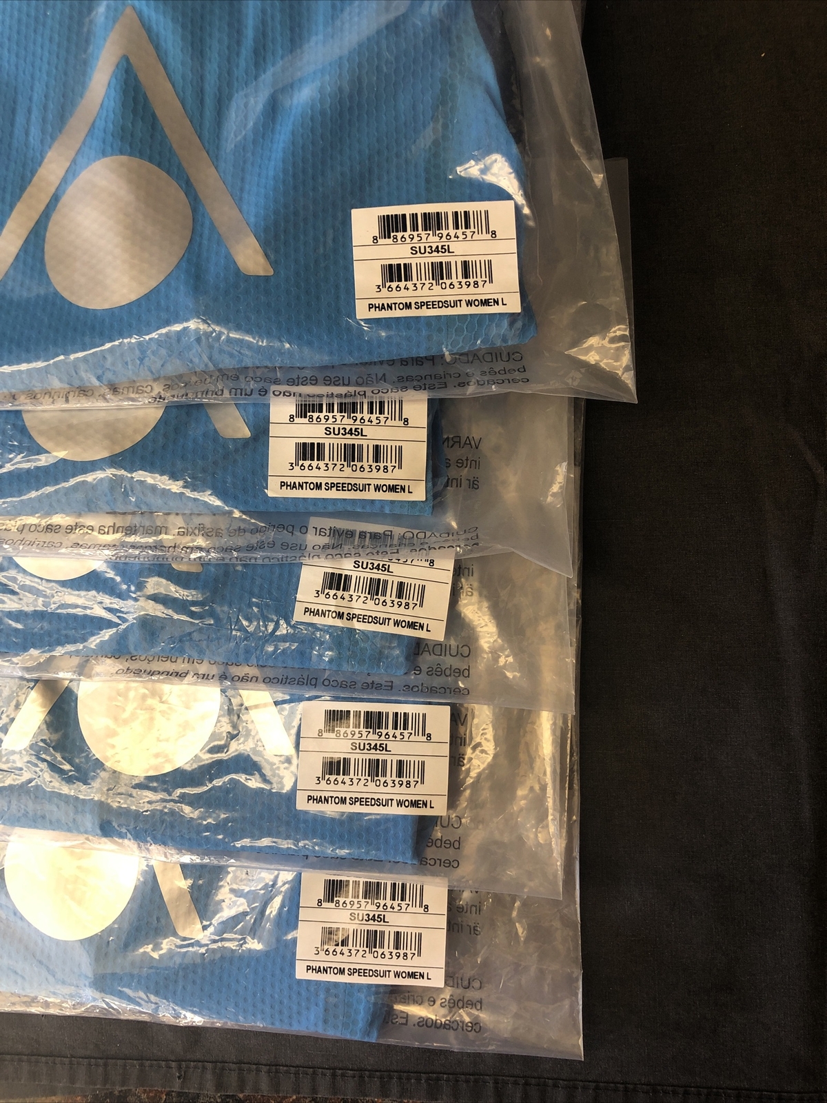 LOT OF 5 Aqua Sphere Women’s Phantom Speedsuit Triathlon New Large