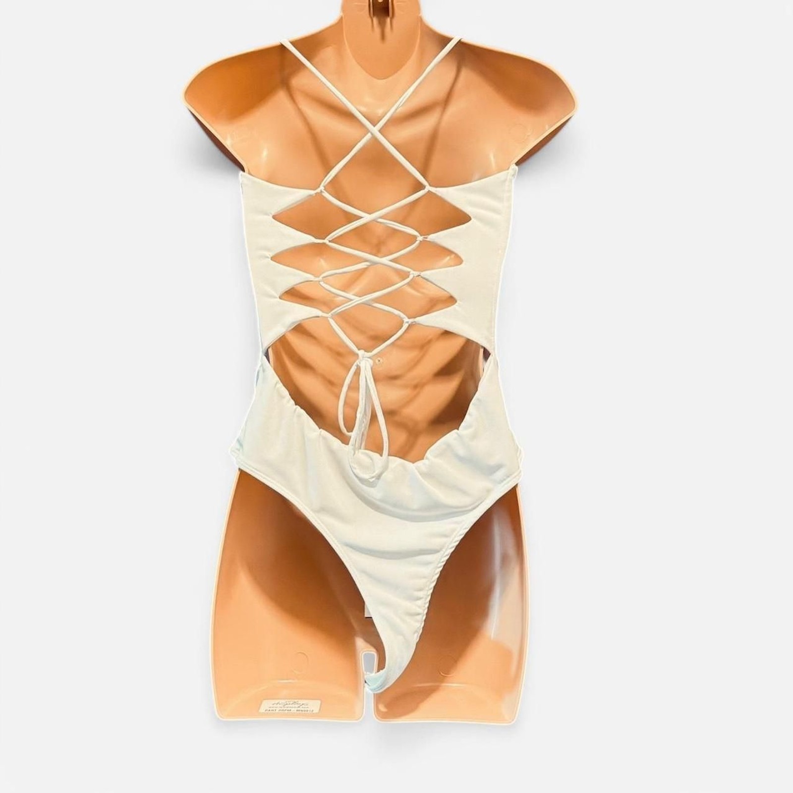 Rue-21 Junior Girl White Swimsuit-one-piece Size Large NWT