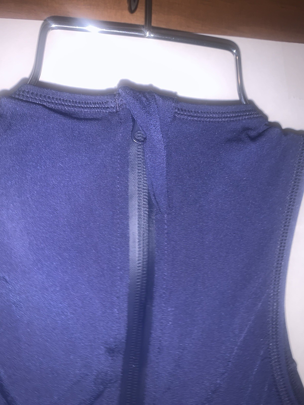 Arena Solid Water Polo One Piece Swimsuit Black Polyester Womens 36 NWT Navy