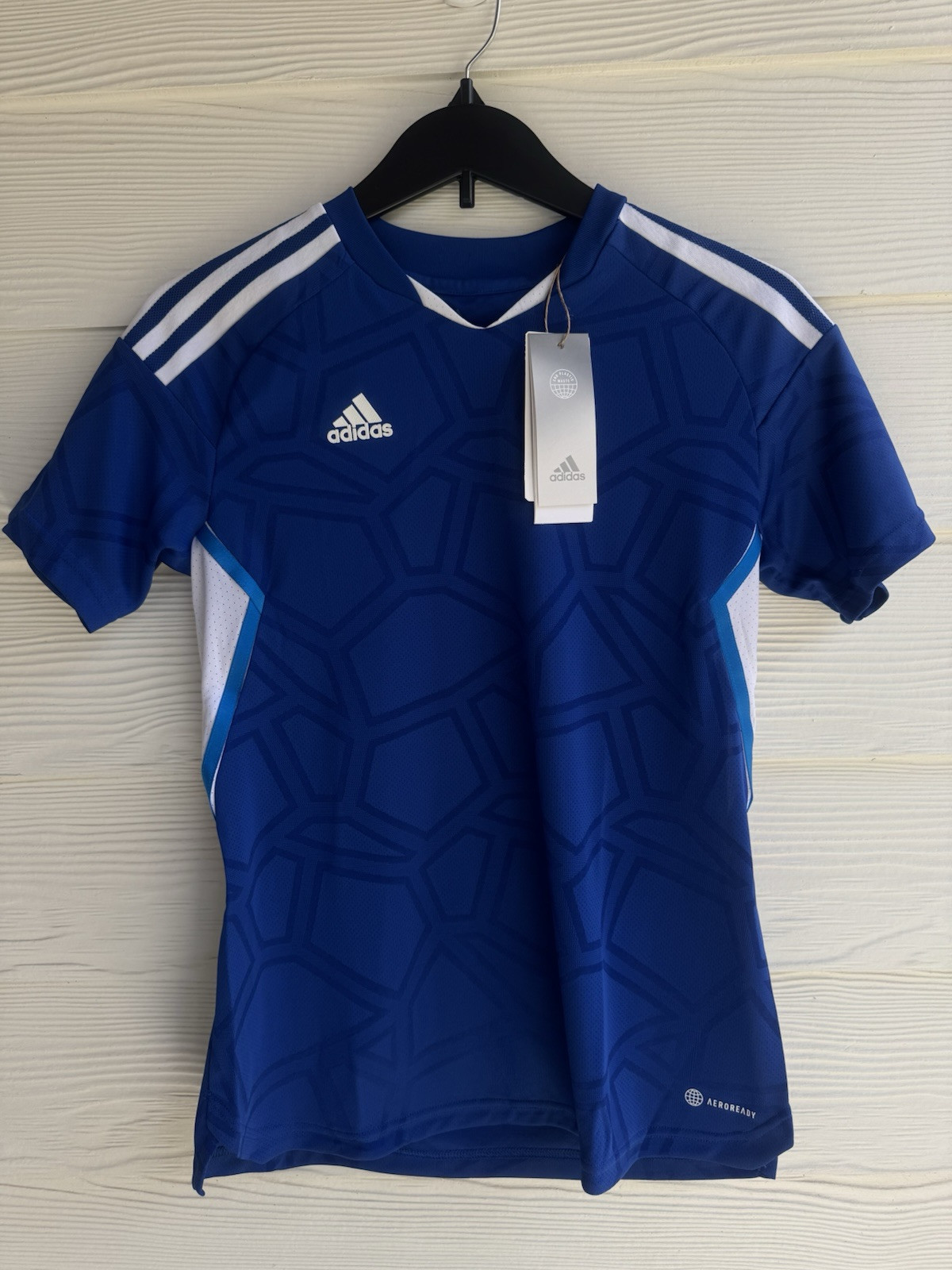 Adidas Condivo 22 Match Day Jersey Royal Blue Football Soccer Shirt S Aeroready