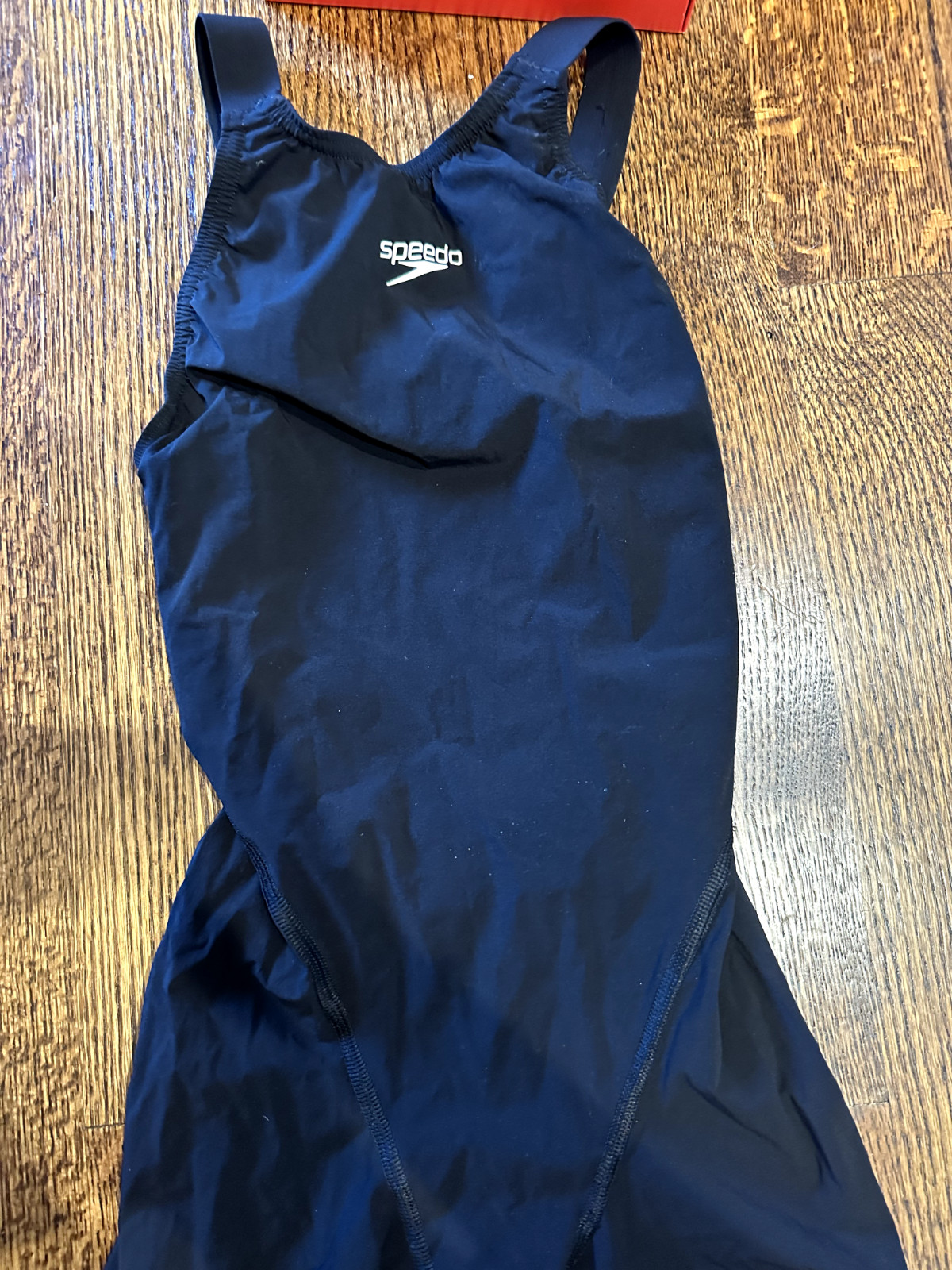 NEW Speedo LZR Racer Pro Recordbreaker Kneeskin – Black, Open Back, Size 25