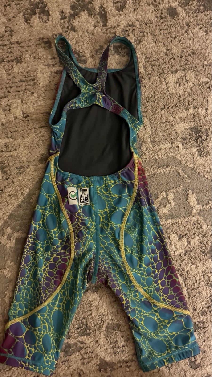Arena FINA Approved Racing Kneeskin One-Piece Swimsuit
