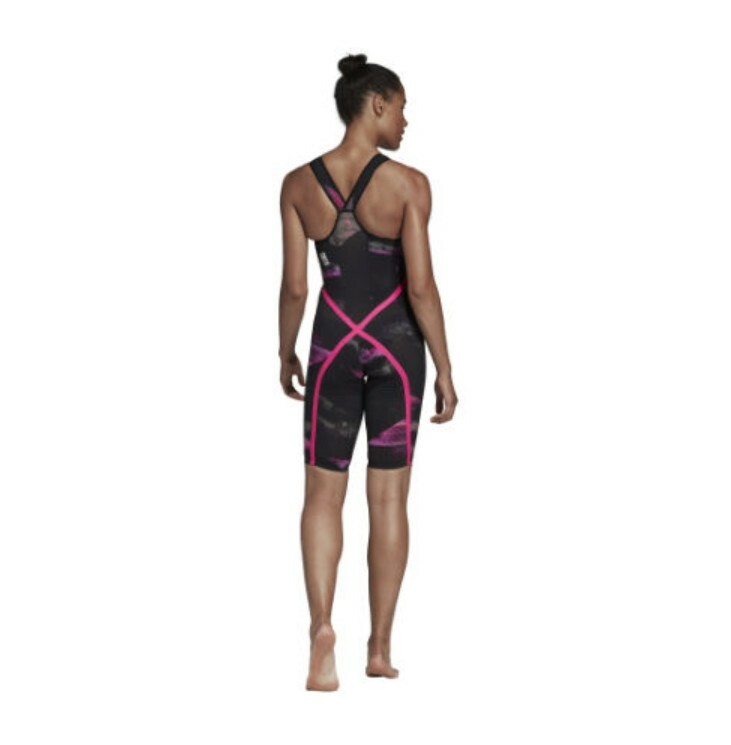 adidas Adizero XVIII Freestyle Open Back Swimsuit – Women’s Swimming Size 20″