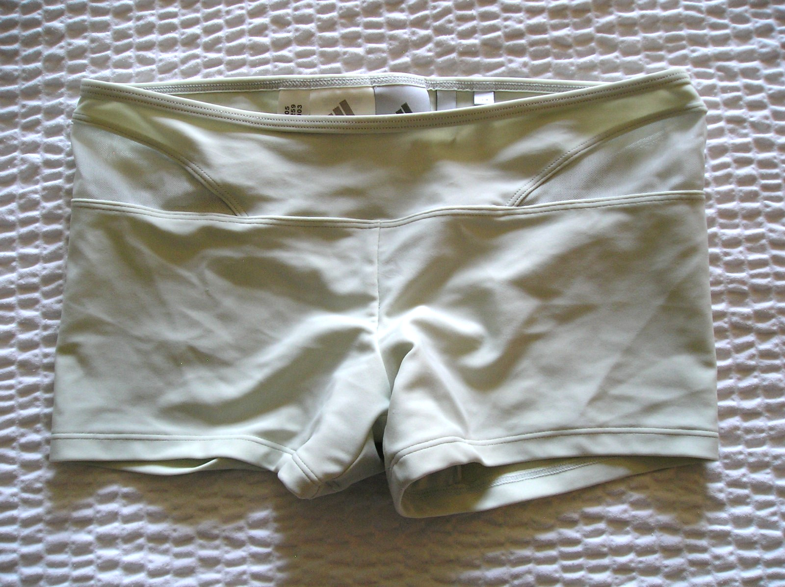 Adidas VINTAGE Stella McCartney Swim Tank Top-Short Suit Bikini Bottom Set sz 34