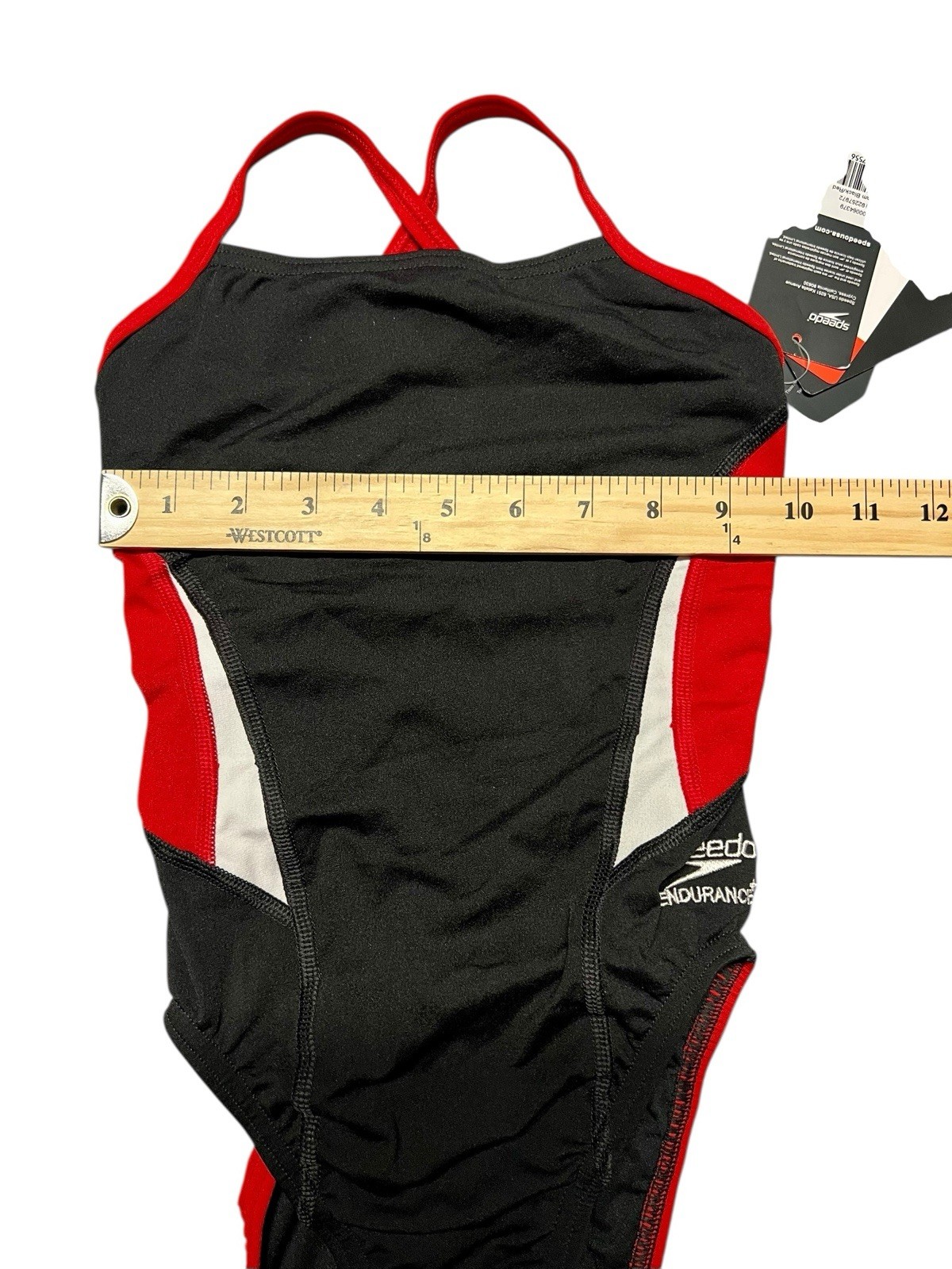 New With Tags Speedo Endurance+ Competition Racing Suit Womens 22 Crossback