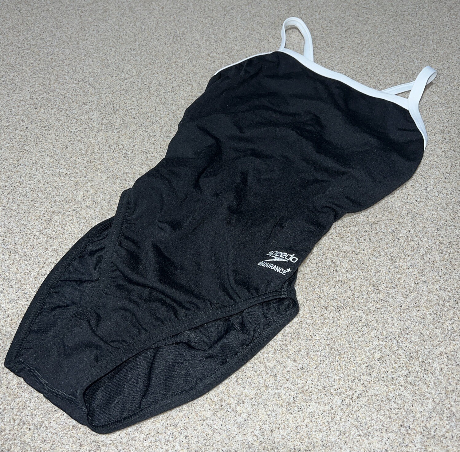 Speedo Endurance Flyback Training Women’s Swimsuit Black Sz 26