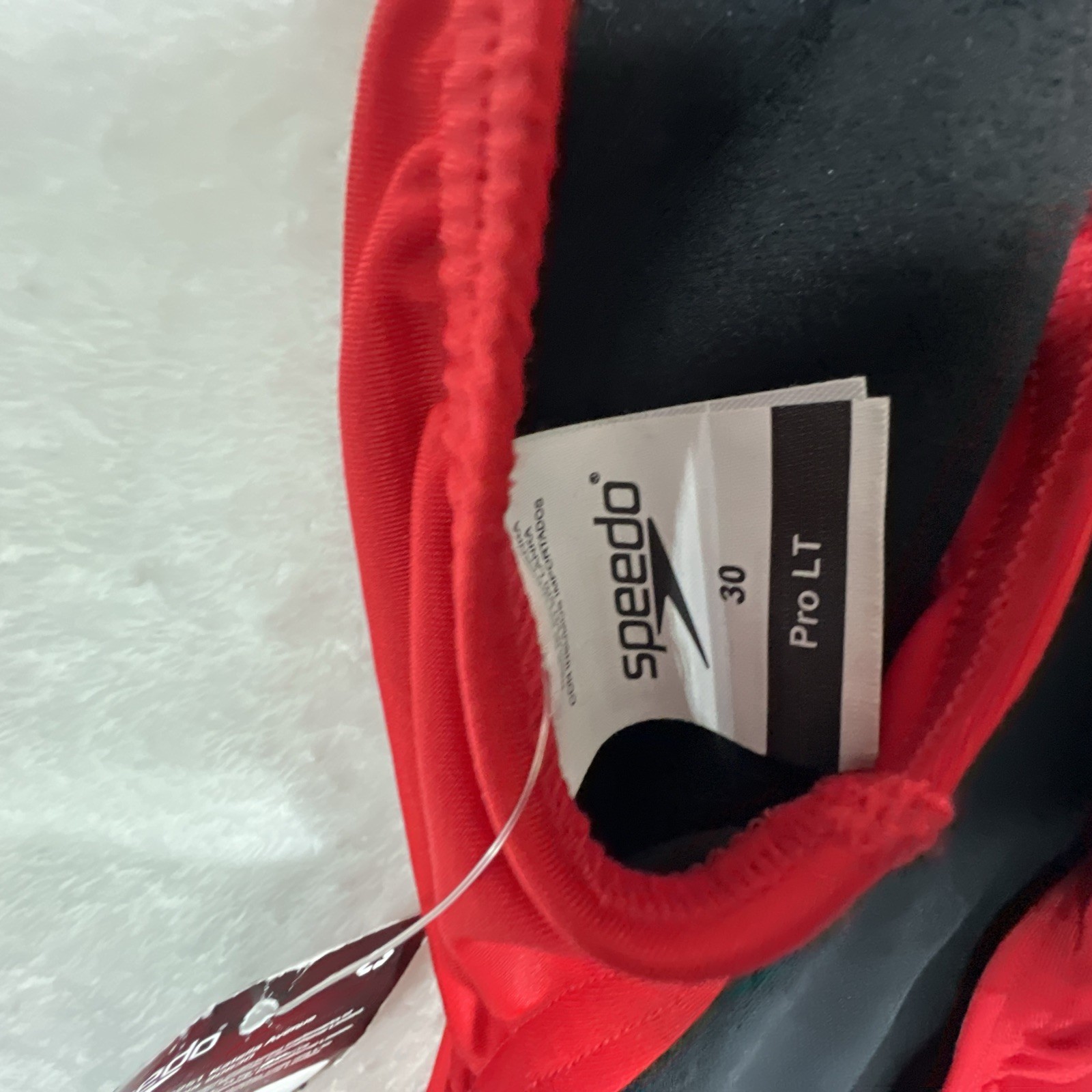 Speedo Women’s Pro LT Swimsuit Team Red Size 30 (Small) NWT