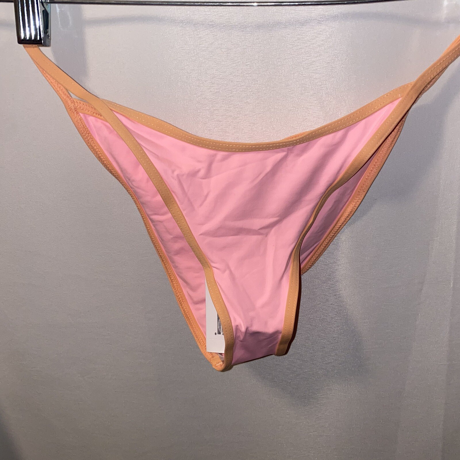 L Space Tommy Bitsy Bikini Bottom CPT-CrystalPink/Tangy M $86