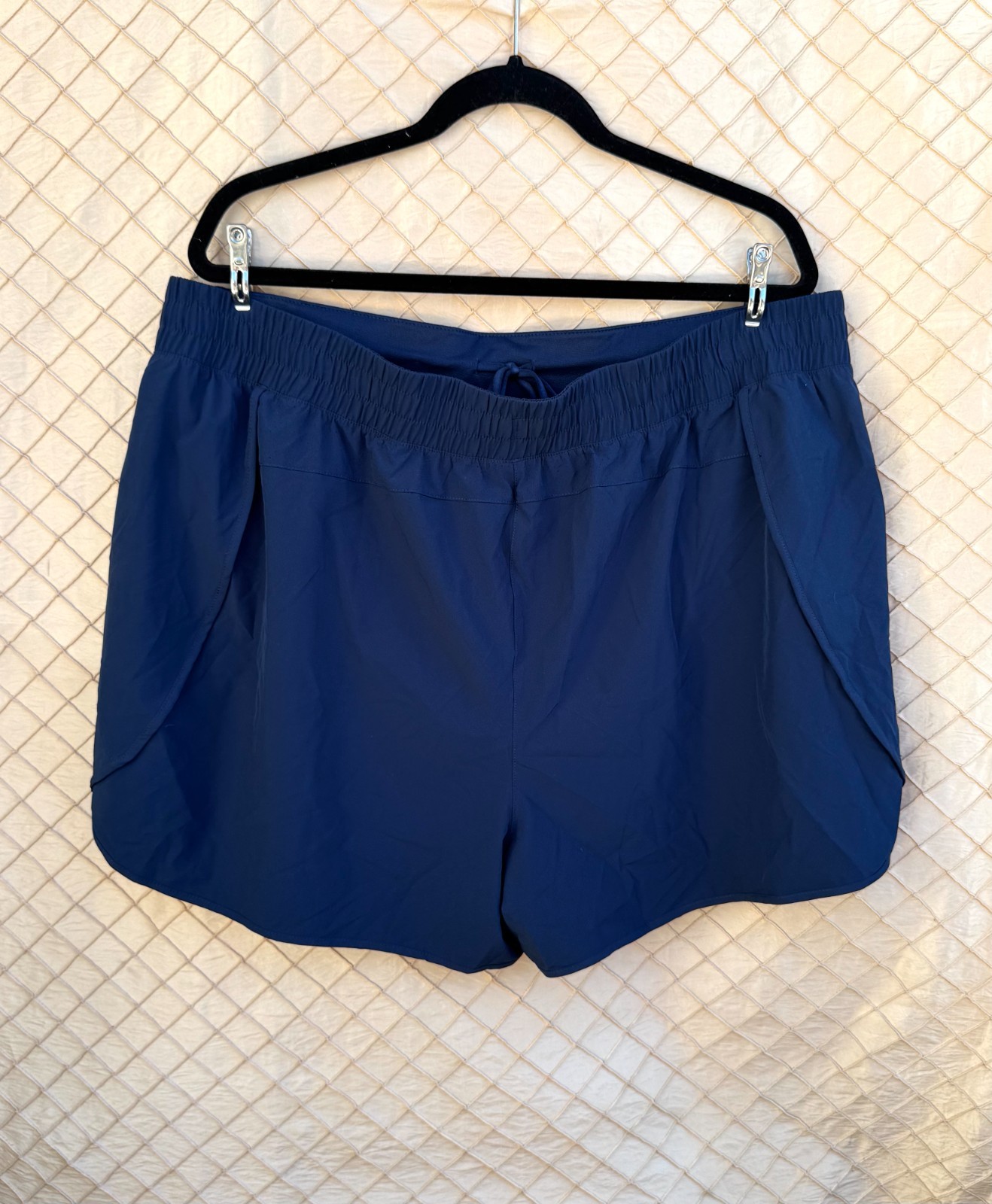 Avia Drawstring Elastic Waist Swim Shorts Women’s Size 3XL Navy Blue