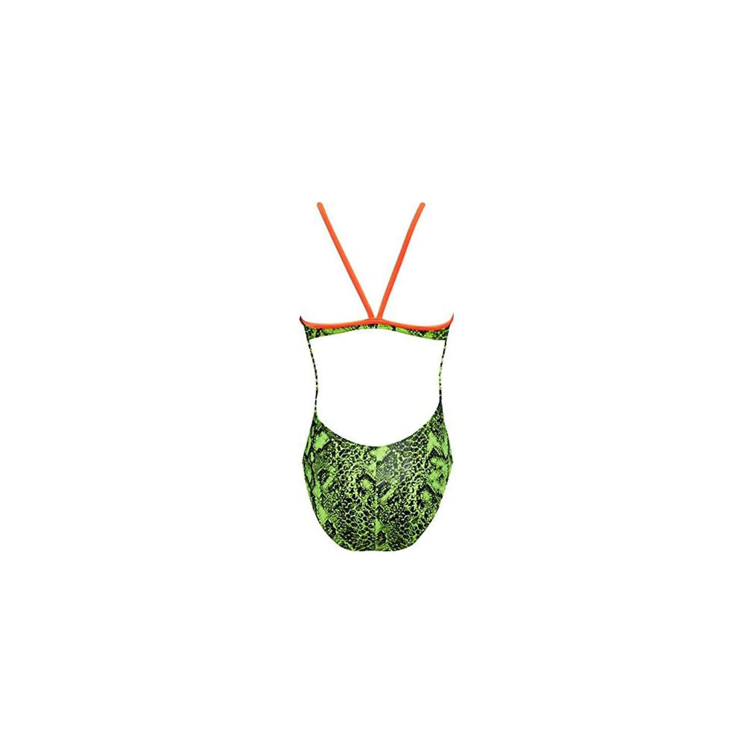 The Finals Women’s Gecko Non Foil Wing Back Swimsuit, Green/Black, Size 30