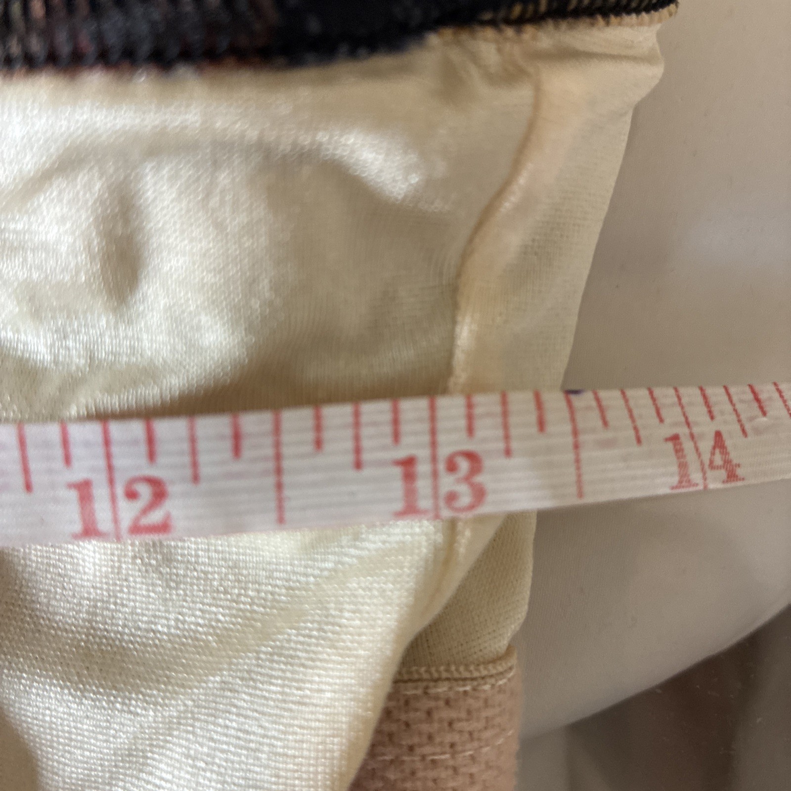 SUIT YOURSELF-Gold EARTH TONES BATHING Swimsuit 1-Piece Sz 14 Made In Canada