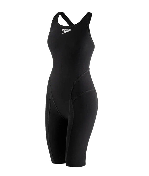 Speedo Vanquisher Solid Openback Kneeskin | FINA-Approved Tech Swim Suit Sz 24