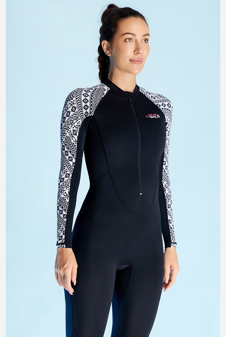 Dive Skins Swimsuit Full Body Rash Guard for Men Women Long Sleeve UV Wetsuits