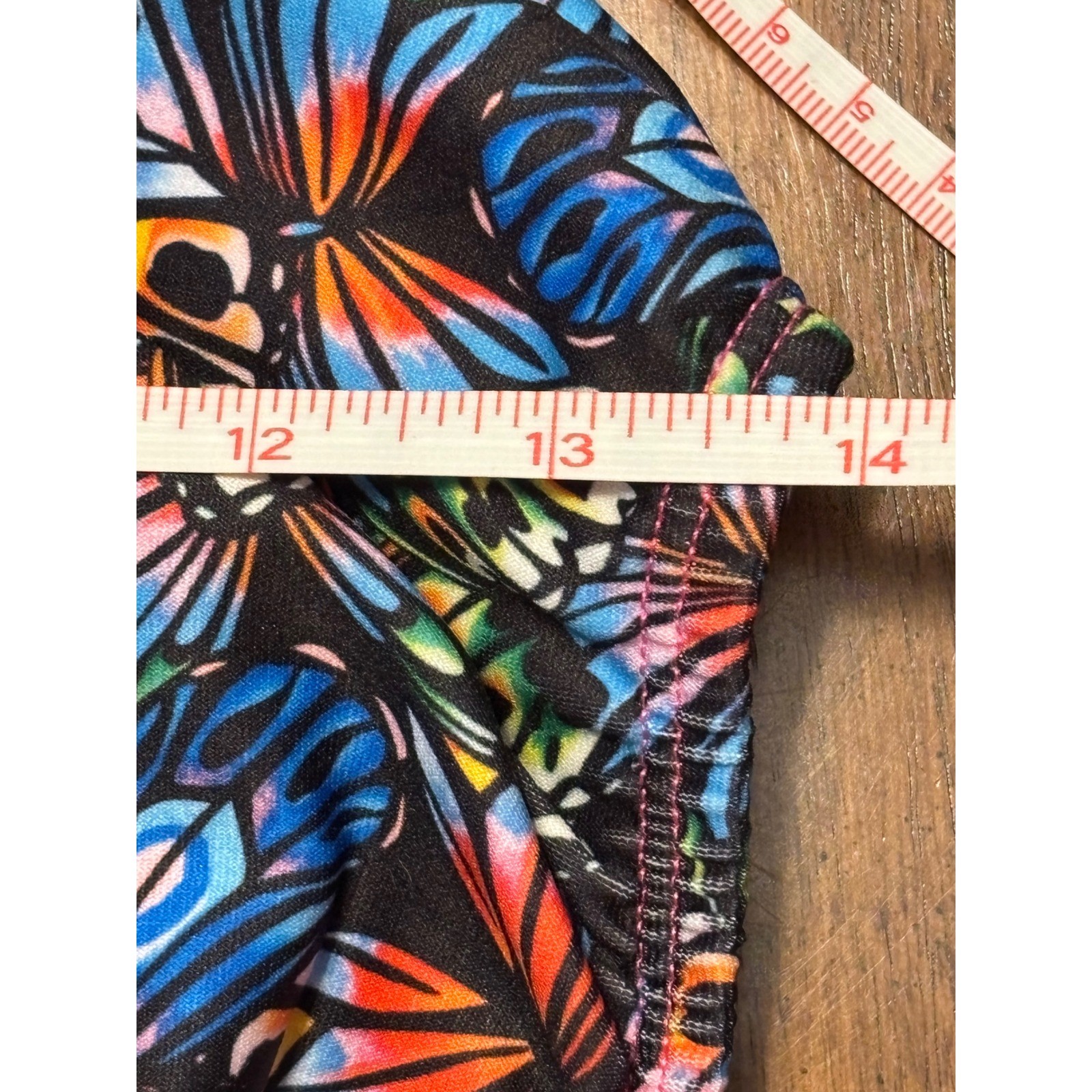 Dolfin Uglies Butterfly Print One Piece Swimsuit Multicolor Training Size 40