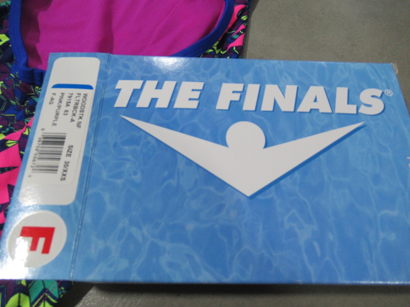 TYR The Finals Woodstck Size 30 XXS Pink/Purple *NWT*