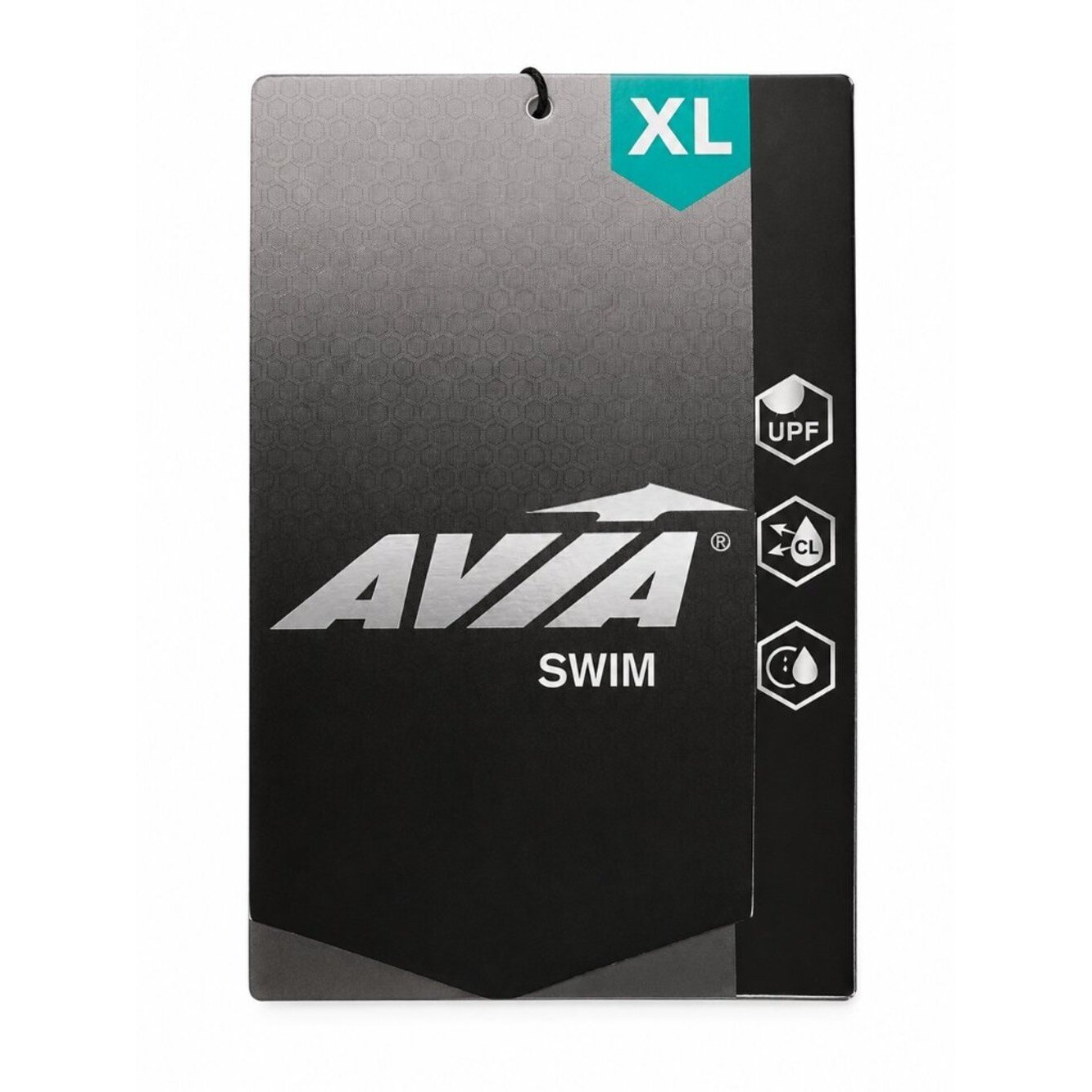 NWT Avia XL Zip Front Colorblock One Piece Rash Guard Swimsuit UPF
