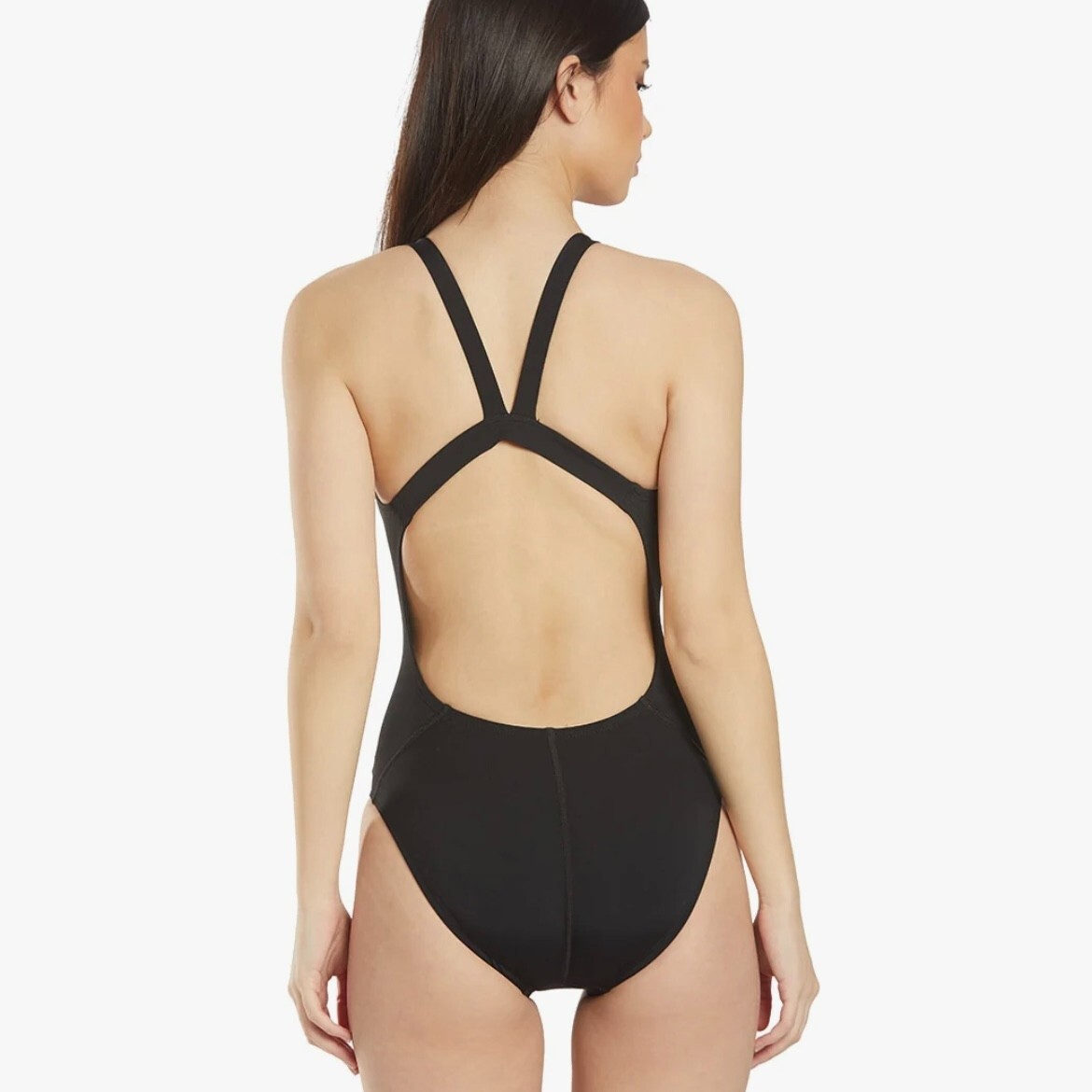 Nike HydraStrong Solid Fastback One Piece Swimsuit NWT