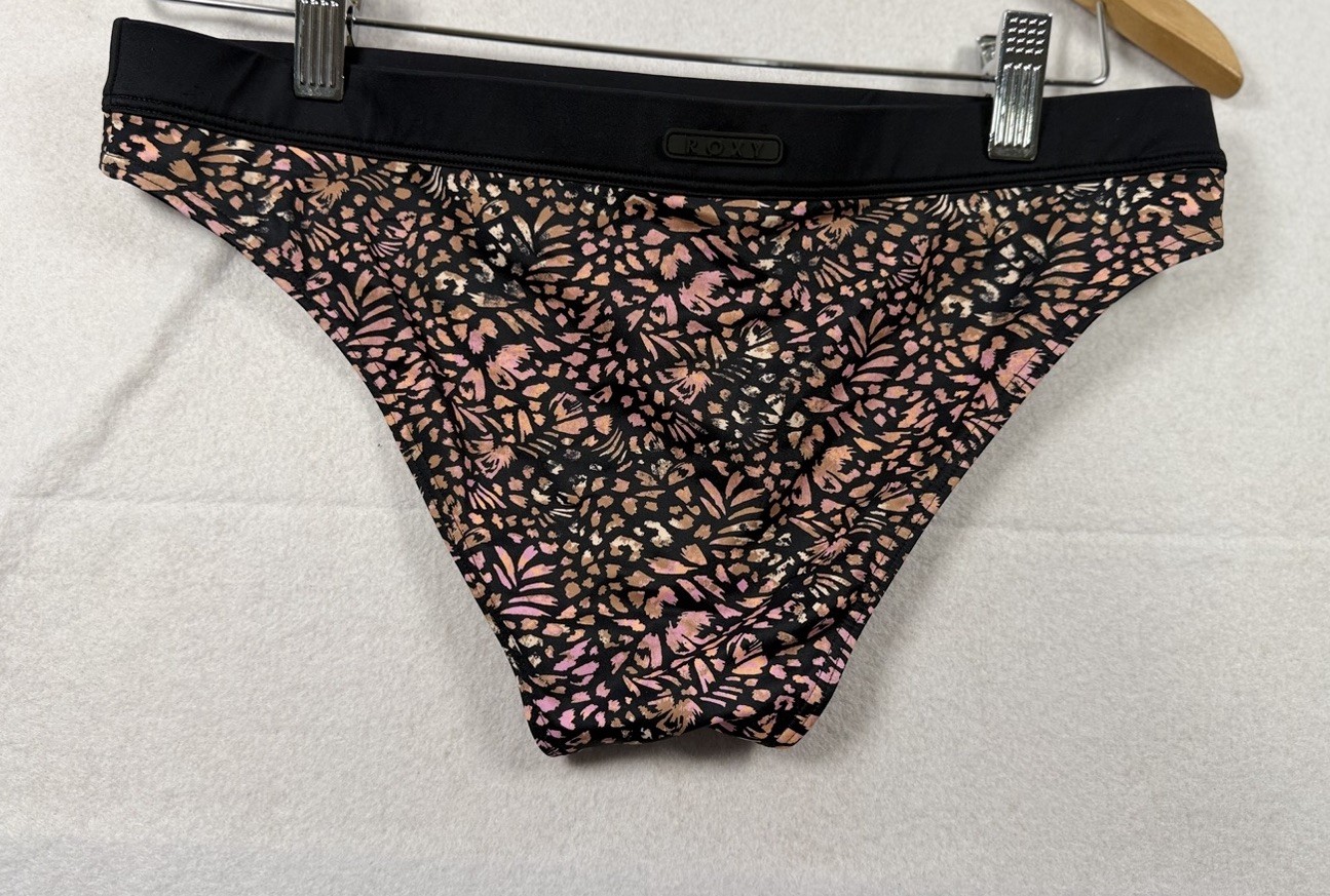 Roxy Beach Classics Active Cheeky Bikini Bottom Medium Women’s Floral Resort