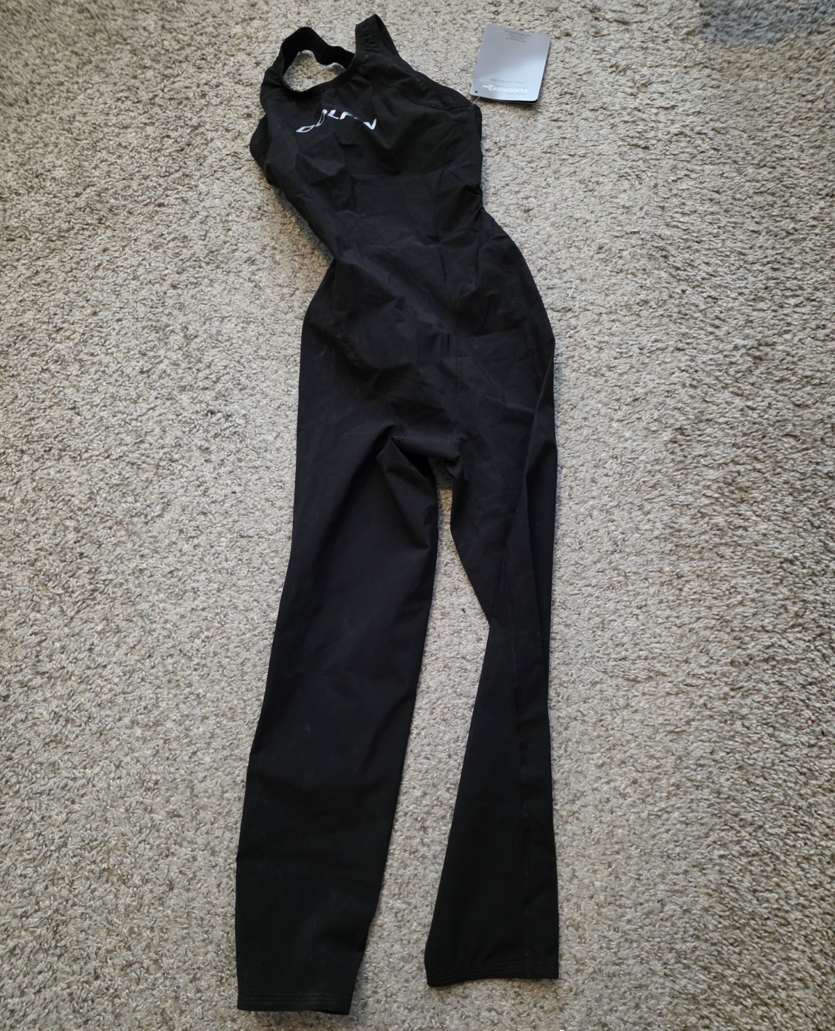 Dolfin Platinum 2 Pro FINA Approved Fullbody Kneeskin Swimsuit Size 28 Black