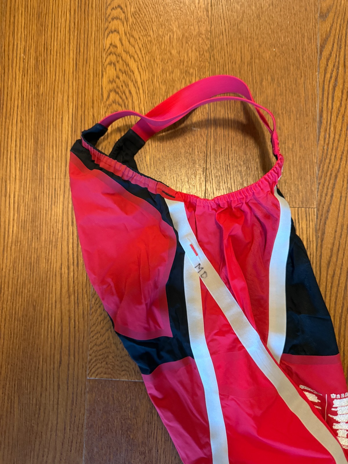 Speedo LZR Racer Elite 2 Kneeskin Sz 26 Womens Closed Back Swim Red/Black