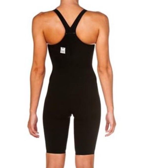 Arena Womens Sz 34 Closed Back Powerskin Carbon Air2 Kneeskin Racing Suit Black
