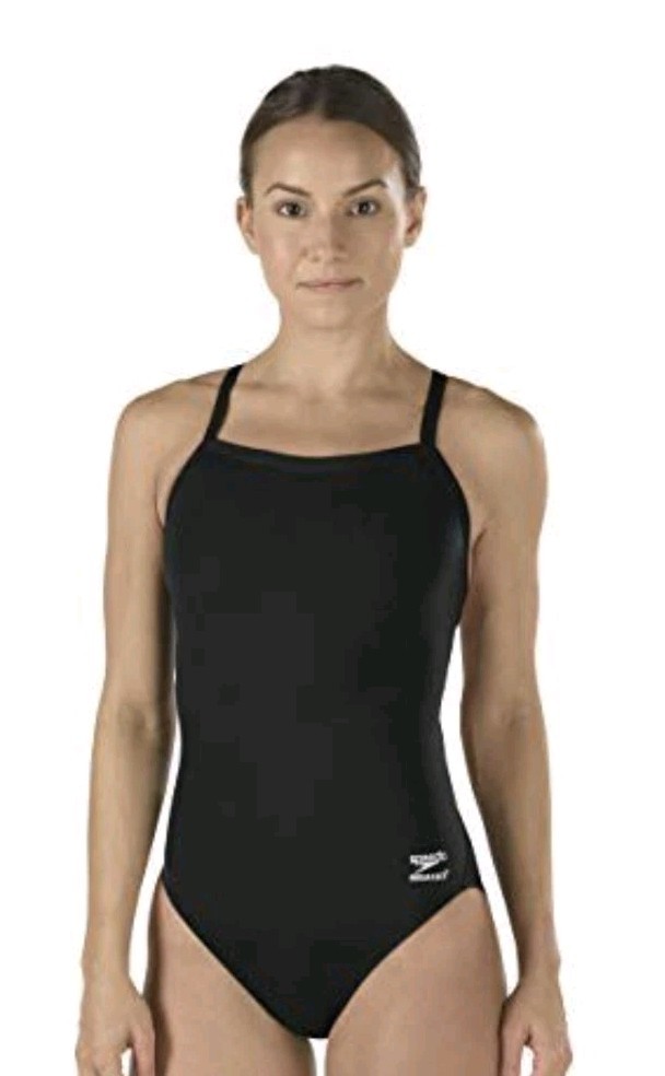 Speedo Women’s Race Endurance+ Solid Flyback Training Swimsuit Size Adult 14/40