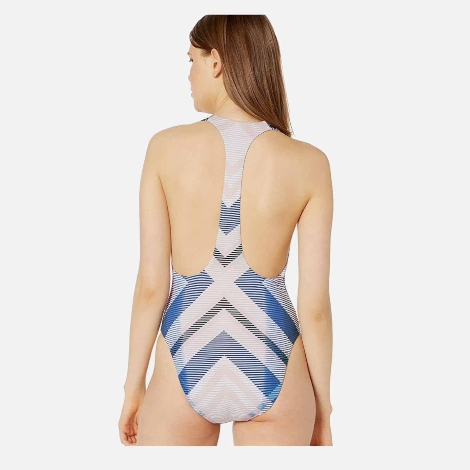The Bikini Lab Womens Blue Pink One Piece sz S